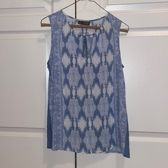 Crosby blue and white tank top size small. willing to negotiate price! - Picture 1 of 2
